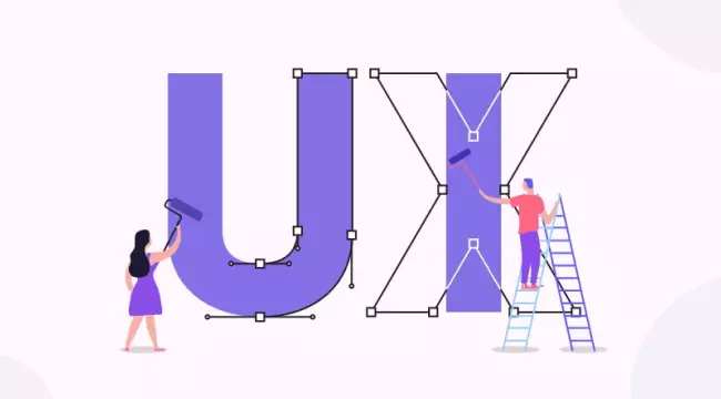 Modern UI/UX Design Dashboard Showcasing Business Analytics